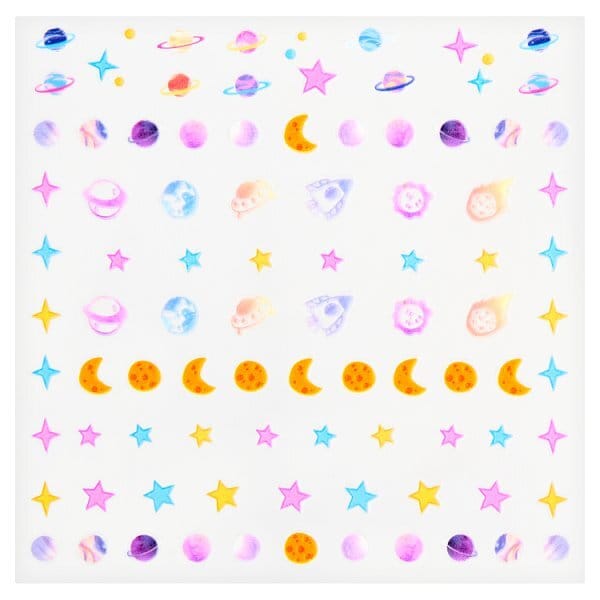 Superdrug Fantasy Nail Stickers Space