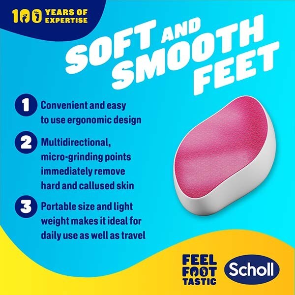 Scholl Expert Care Pink Hard Skin Remover Foot File