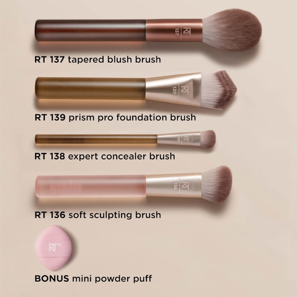 Real Techniques Blurred Finish Face Set