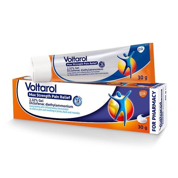 Voltarol 12 Hrs Joint Pain Relief 2.32% Gel 30g