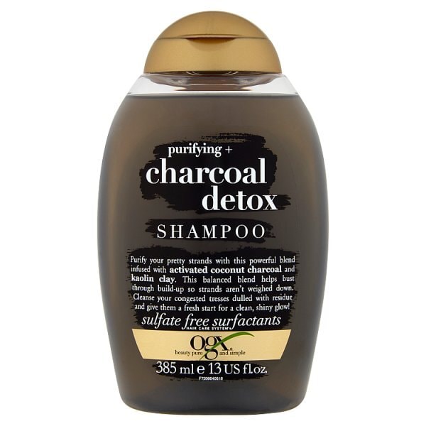 OGX Purifying+ Charcoal Detox Shampoo 385ml