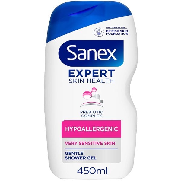 Sanex Expert Skin Health Hypoallergenic Shower Gel 450ml