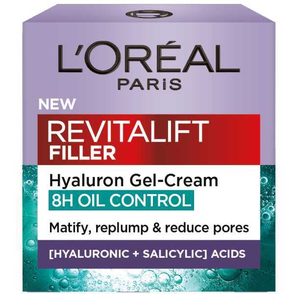 L'Oréal Paris Revitalift Filler 8H Oil Control Gel Cream