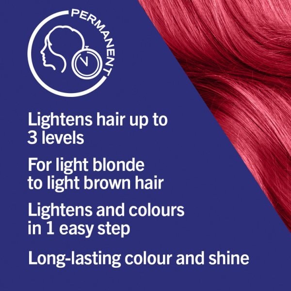 Live Colour + Lift Deep Coral Permanent Pink Hair Dye