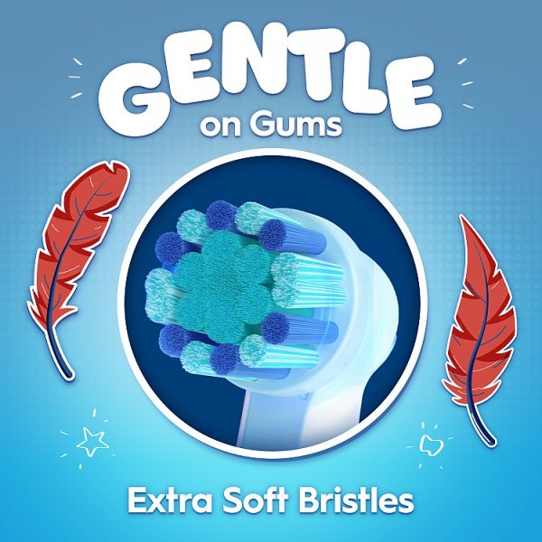 Oral-B Pro Kids Spiderman Toothbrush Heads, 4 Counts