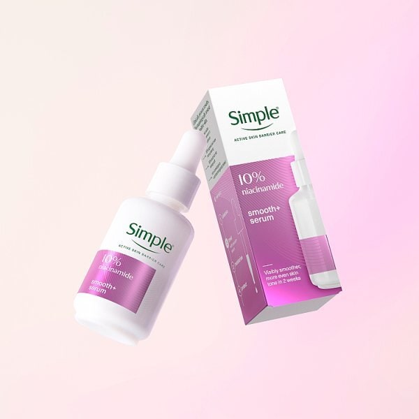Simple Smooth+ 10% Niacinamide (Vitamin B3) Booster Serum 30ml