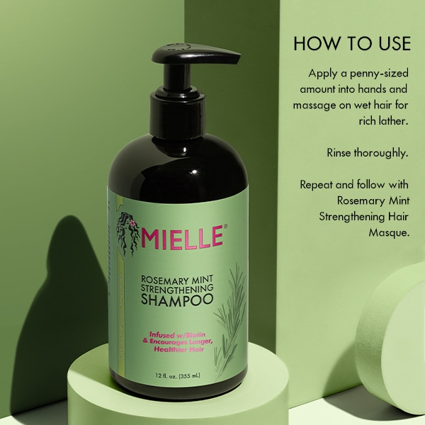 Mielle Organics Rosemary Mint Strength Shampoo