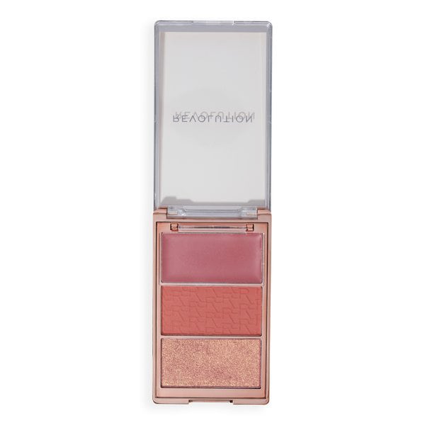 Revolution Blush Icon Palette Aura Points Rose