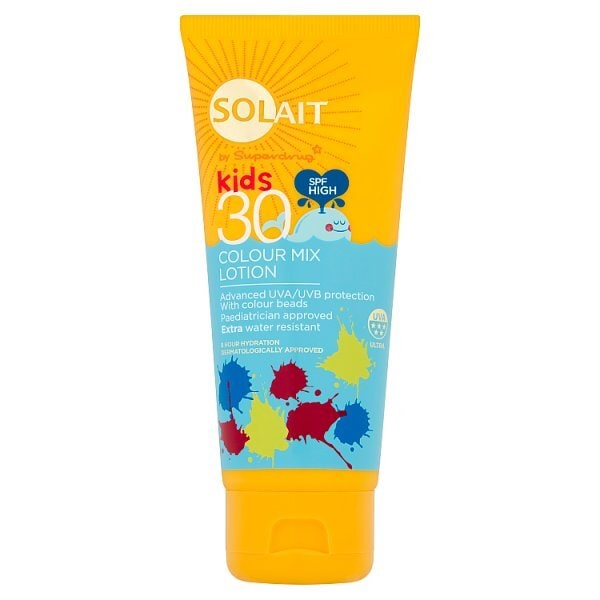 Solait Kids Colour Mix Sun Cream SPF30 100ml