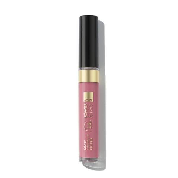 Avon Power Stay 16-Hour Liquid Lip Colour Persistent Pink