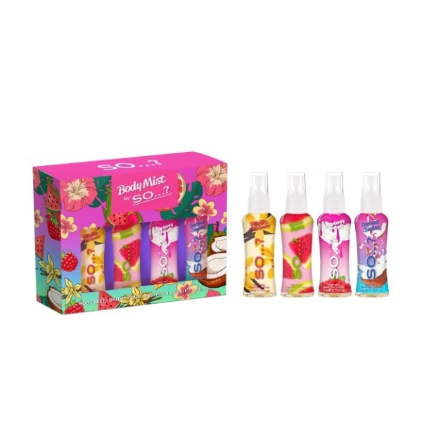 Body Mist By So&? 4  X 50Ml Giftset