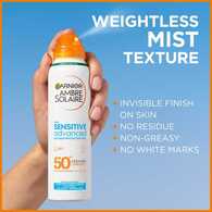 Garnier Ambre Solaire Spf50+ Sensitive Advanced Mist 150Ml