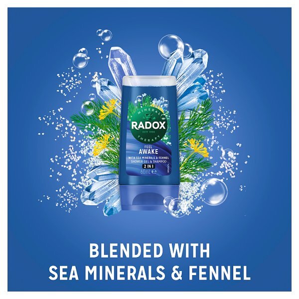 Radox 2-In-1 Shower Gel & Shampoo 60ml