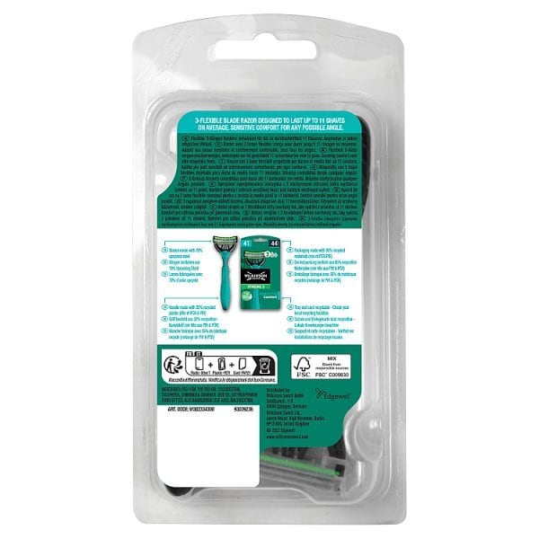 Wilkinson Sword Xtreme 3 Sensitive Disposable Razors 4pk