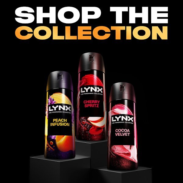 Lynx Fine Fragrance Collection Cherry Spritz Premium Body Spray 150 ml