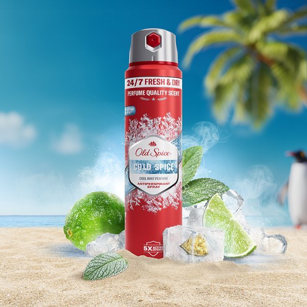 Old Spice High Endurance Antiperspirant Aerosol Cold 150Ml