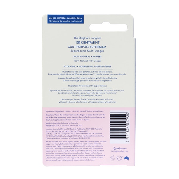 Lanolips 101 Ointment Multipurpose Superbalm