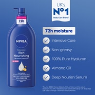 NIVEA Rich Nourishing Body Lotion For Dry Skin 625ml