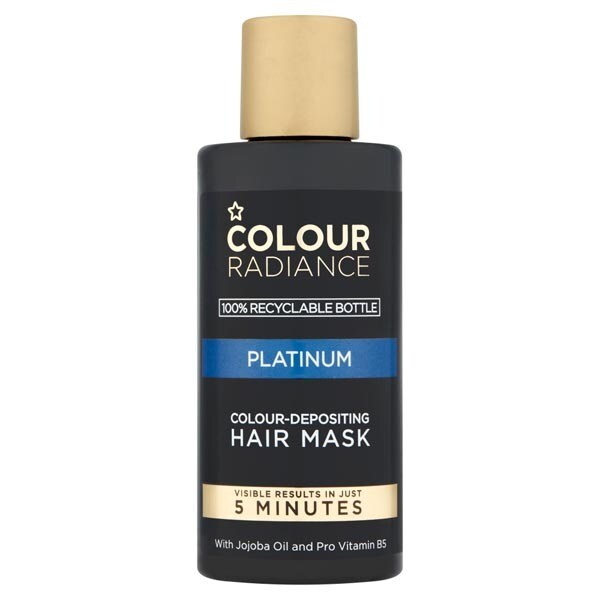 Superdrug Radiance Colour Conditioning Mask Pure Platinum