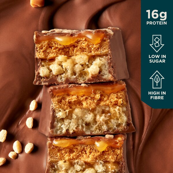 Myprotein Crispy Layered Bar, Chocolate Caramel