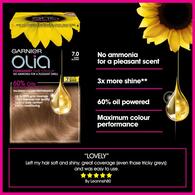 Garnier Olia 7.0 Dark Blonde Permanent Hair Dye