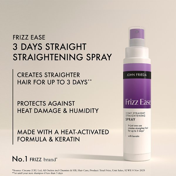 John Frieda Frizz Ease 3 Day Straight Straightening Spray