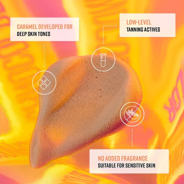 Technocolor 1 Hour Express Self Tanning Foam Caramel 200Ml