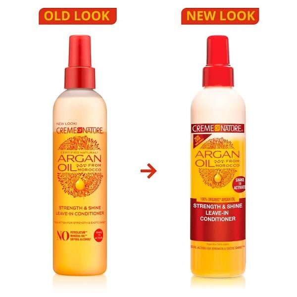 Creme of NatureÿArgan Oil Strength & Shine Leave-in Conditioner 250ml