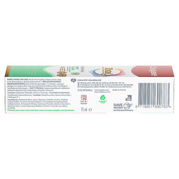 Colgate Total Deep Clean Toothpaste 75ml