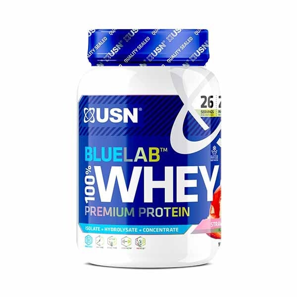 USN Blue Lab Whey Strawberry 908g