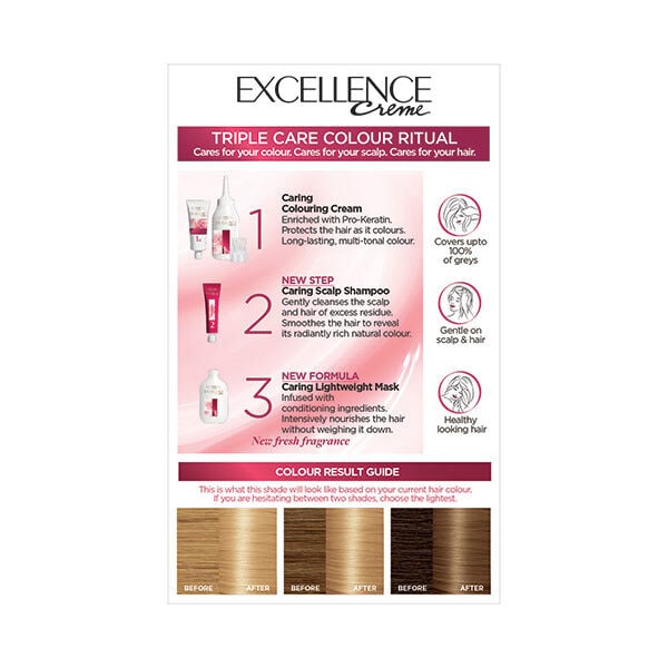 Excellence Creme 8.3 Natural Golden Blonde Hair Dye