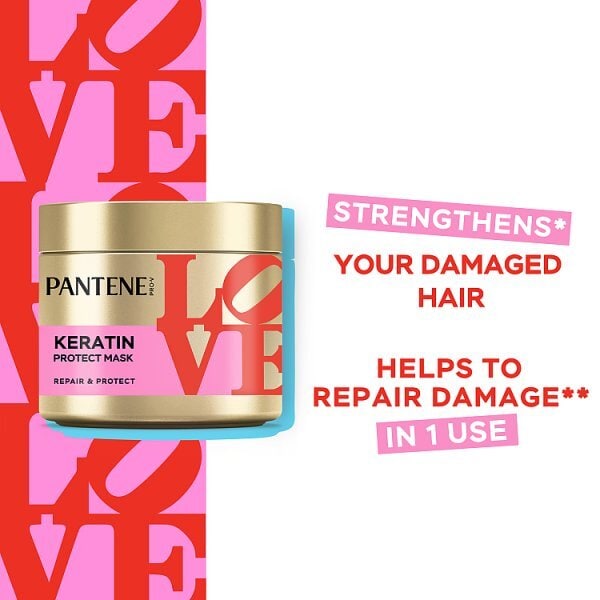 Pantene Pro-V LOVE Robert Indiana Keratin Hair Mask 300ml