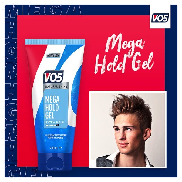 Vo5 Mega Hold Styling Gel 200ml