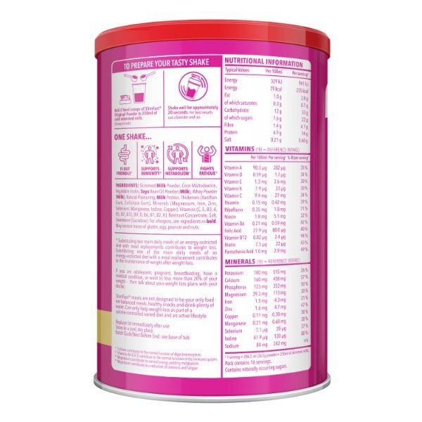 Slimfast Powder Raspberry 584G