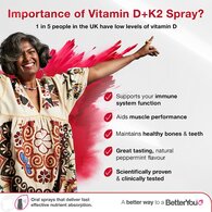 Betteryou D+K2 Vitamin Oral Spray 12ml