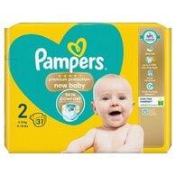 Pampers New Baby Size 2 Nappies Carry Pack x31