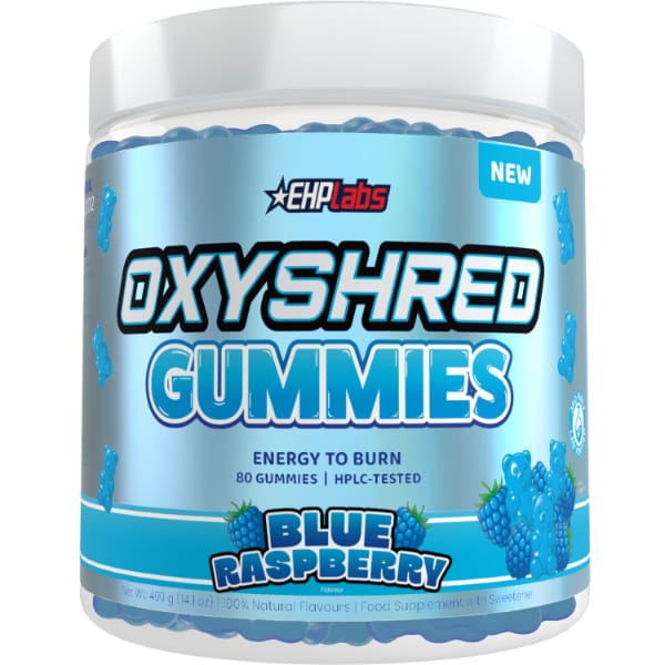 Oxyshred Gummies Blue Raspberry