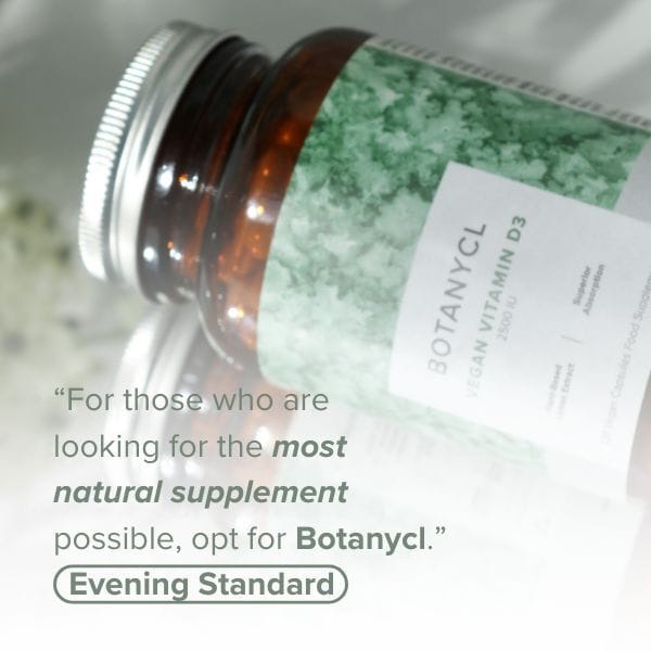 Botanycl Vegan Vitamin D3 - 60 Capsules