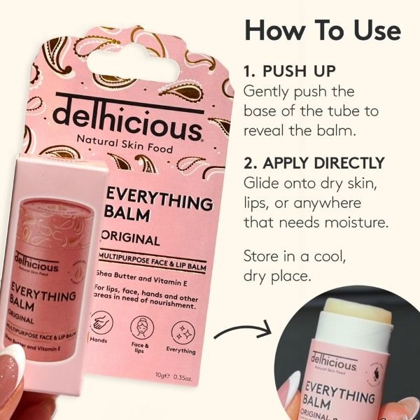 Delhicious Everything Balm Multipurpose Face & Lip Balm 10g