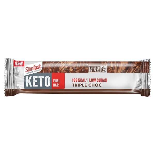 Slimfast Keto Fuel Bar Triple Choc 46G