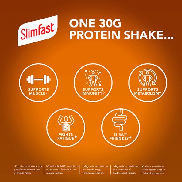 SlimFast 30g High Protein Salted Caramel Latte 325ml