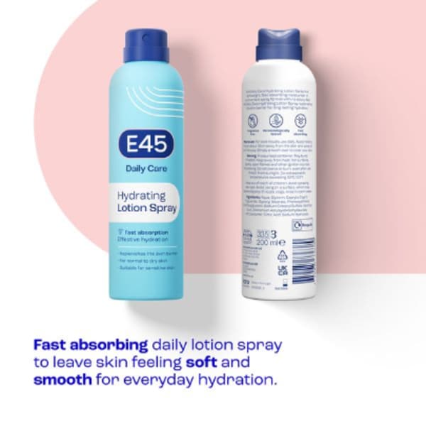 E45 Daily Lotion Spray Cream 200ml