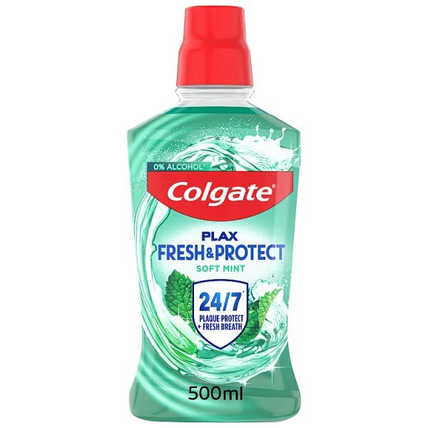 Colgate Plax Soft Mint Mouthwash 500ml