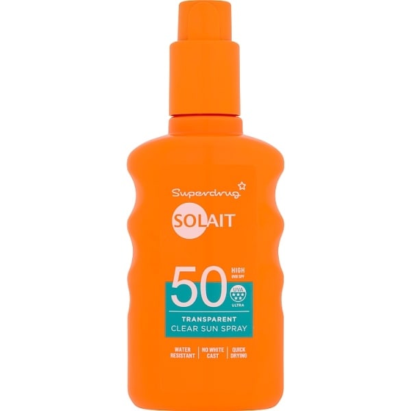 Solait Clear Sun Spray SPF50 200ml