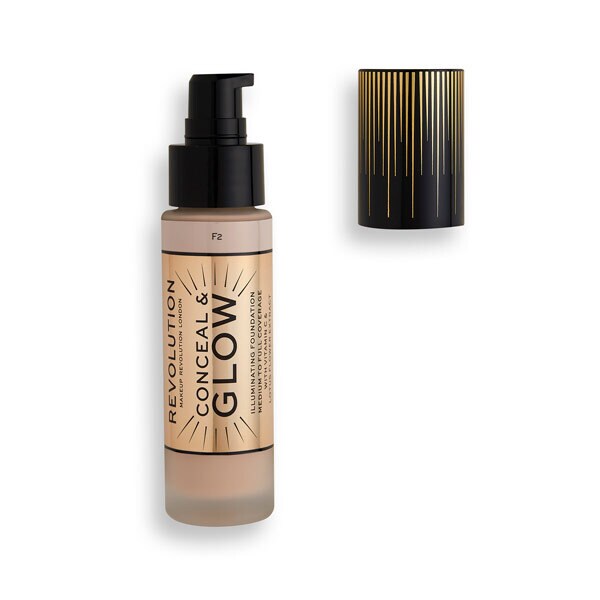 Revolution Conceal & Glow Foundation F2