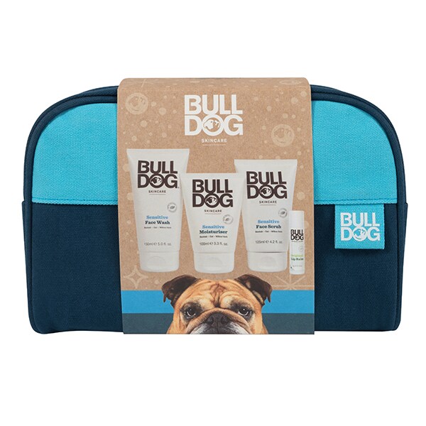 Bulldog Sensitive Skincare Wash Bag Gift Set