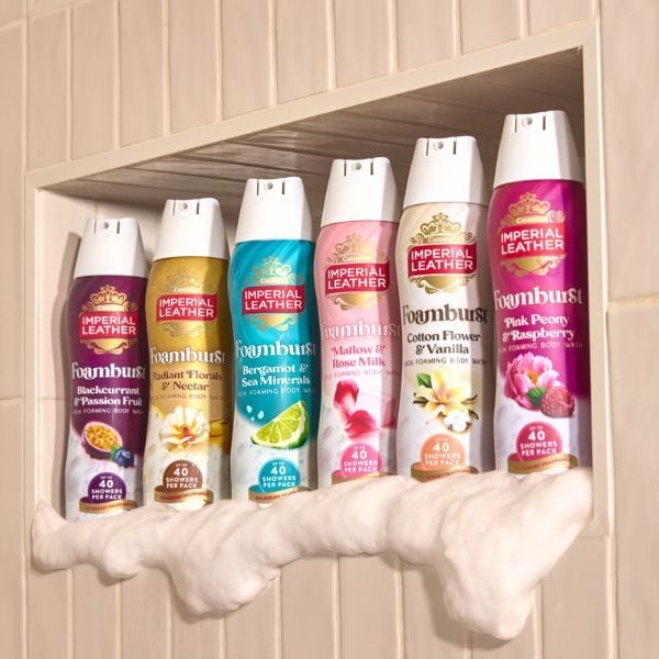 Imperial Leather Radiant Florals & Nectar Foamburst Body Wash 200ml