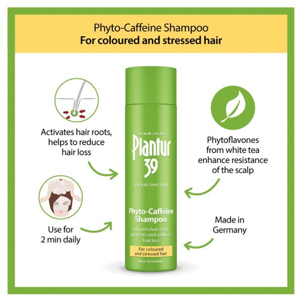 Plantur39 Shampoo Coloured&Stress Hair250ml