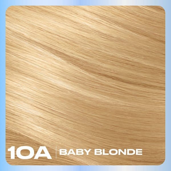 Clairol Nice'N Easy Crème Permanent Hair Dye 10A Baby Blonde
