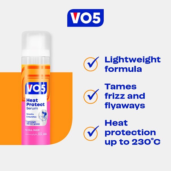 VO5 Heat Protect Hair Serum 50ml
